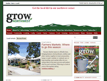 Tablet Screenshot of grownorthwest.com